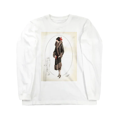 『モデル・オリジノー・ド・フォルール』（毛皮のオリジナル・デザイン） ロングスリーブTシャツ