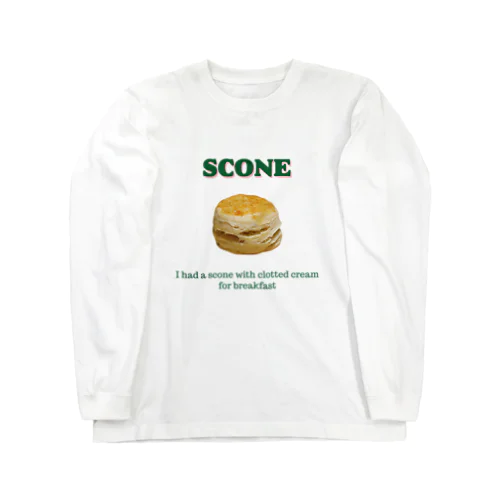 スコーン大好き Long Sleeve T-Shirt