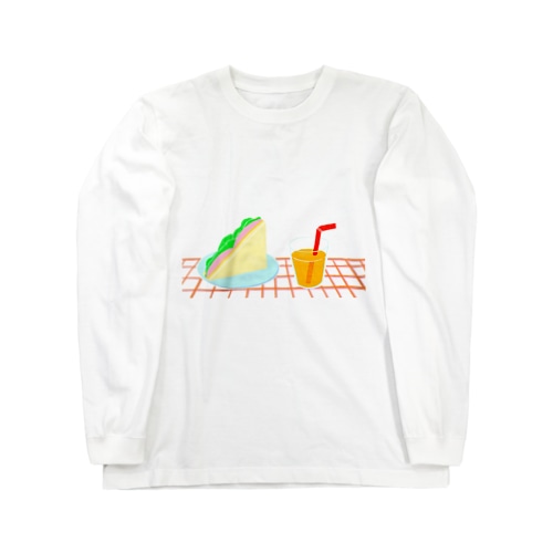朝食 Long Sleeve T-Shirt