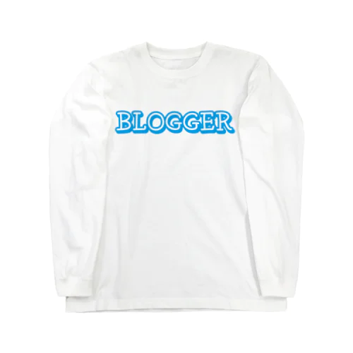 BLOGGER きく ロングスリーブTシャツ