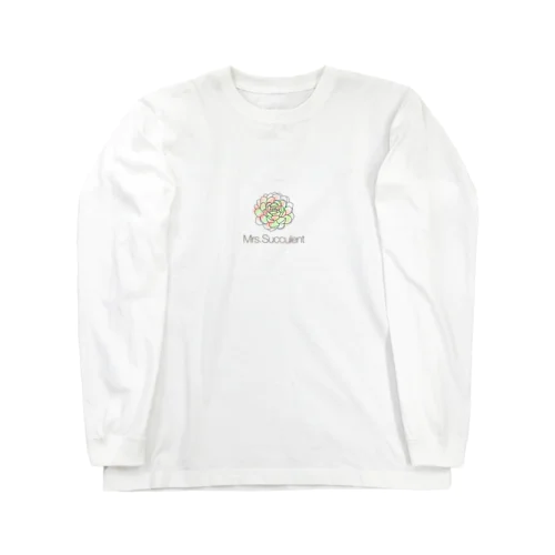 ミセスサキュレントロゴ2 Long Sleeve T-Shirt