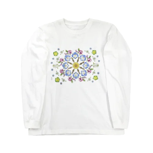 Springflower 2 ロングスリーブTシャツ