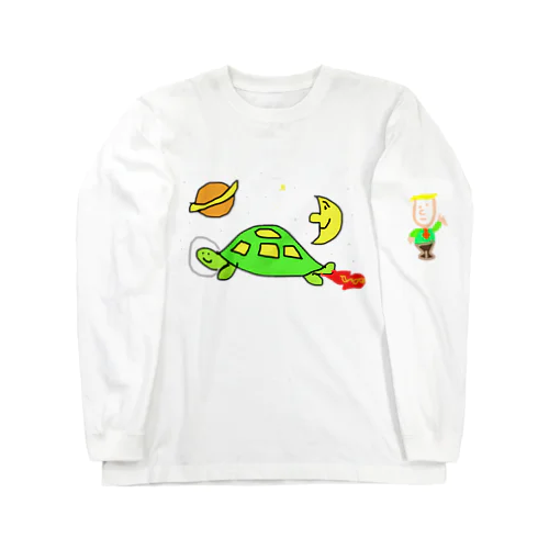 スペースタートル Long Sleeve T-Shirt