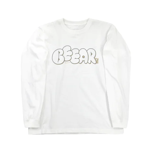 BEEAR GA #1 beige ロングスリーブTシャツ