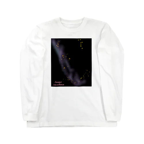 Summer constellation ロングスリーブTシャツ