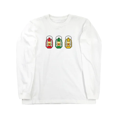 ドット絵　ランタン3 Long Sleeve T-Shirt