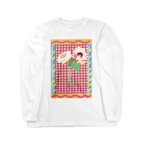 Check check floflower Long Sleeve T-Shirt