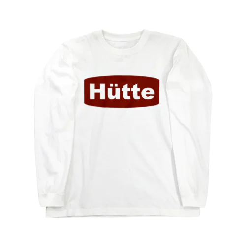 Hutte -タグver.- ロングスリーブTシャツ