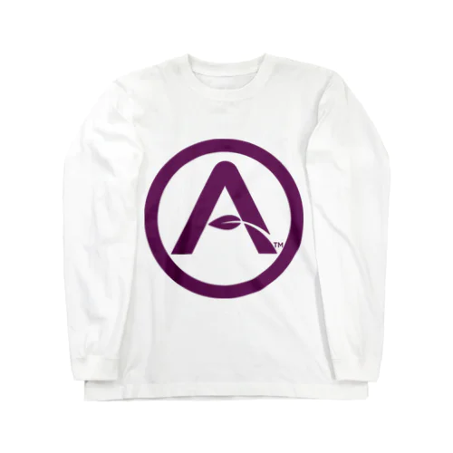 ASILI-LOGO-サークル(マゼンダ)シリーズ Long Sleeve T-Shirt