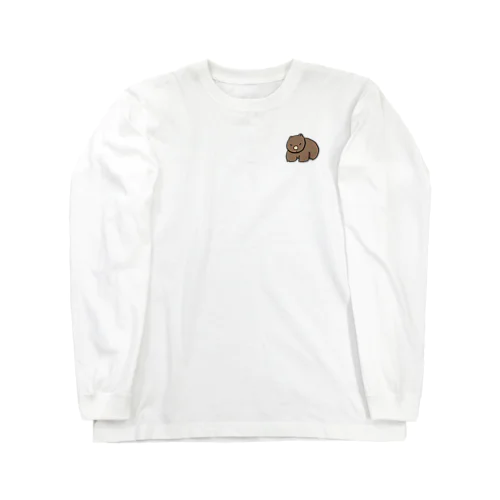 ウォンバットうとうと Long Sleeve T-Shirt