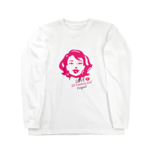 LOVE × 22 Century Girl ロングスリーブTシャツ