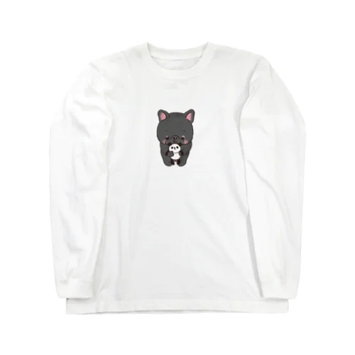 パンダちゃんとフレブルちゃん。 Long Sleeve T-Shirt