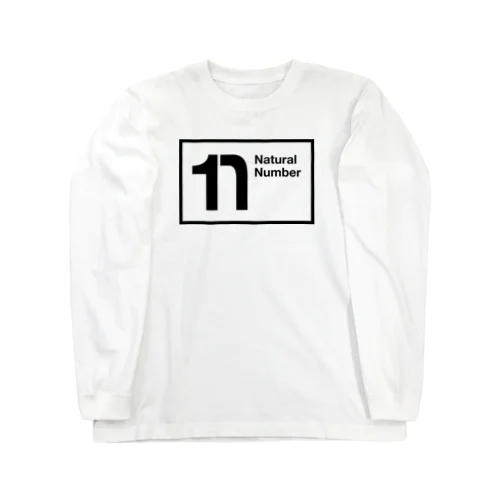 Natural Number ロングスリーブTシャツ