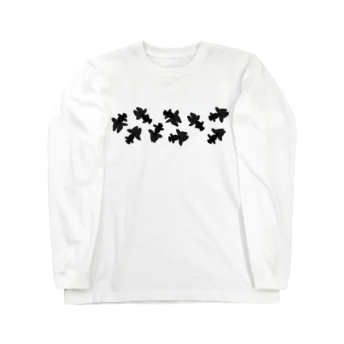 蝶尾模様 Long Sleeve T-Shirt