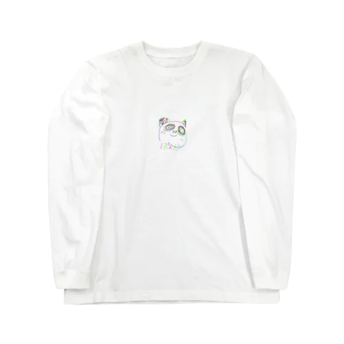 カラフルパンダ Long Sleeve T-Shirt