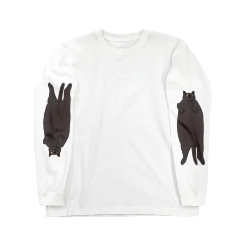 Chubby　cat (ぽっちゃり) Long Sleeve T-Shirt