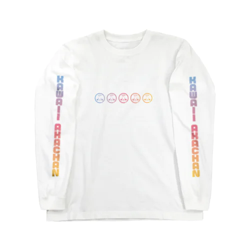 〈 KAWAII AKACHAN 〉gradation Long Sleeve T-Shirt