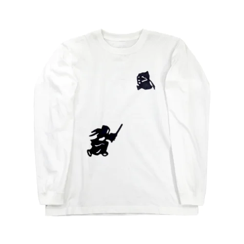 剣道　思いっきり剣道 Long Sleeve T-Shirt