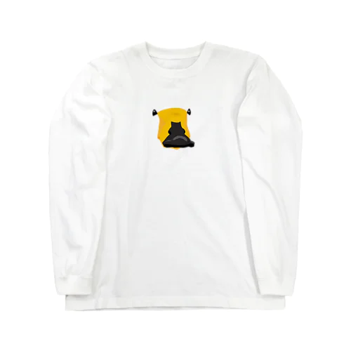 オオハクチョウの顔 Long Sleeve T-Shirt