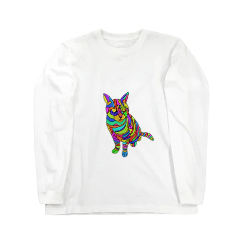 カラフルキャット Long Sleeve T-Shirt