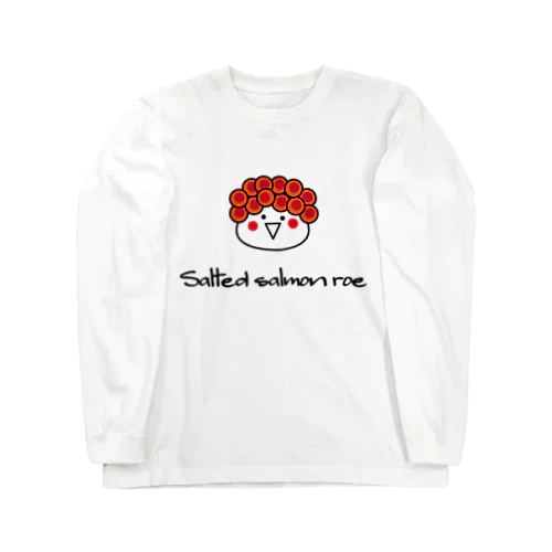 可愛いお寿司のキャラクター：いくらちゃん Long Sleeve T-Shirt