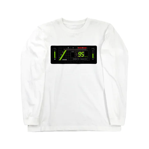 デジタルメーター Long Sleeve T-Shirt