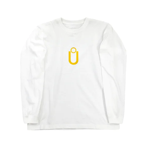 OU イエロー Long Sleeve T-Shirt