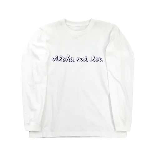 Aloha nui loa "pink"シリーズ Long Sleeve T-Shirt