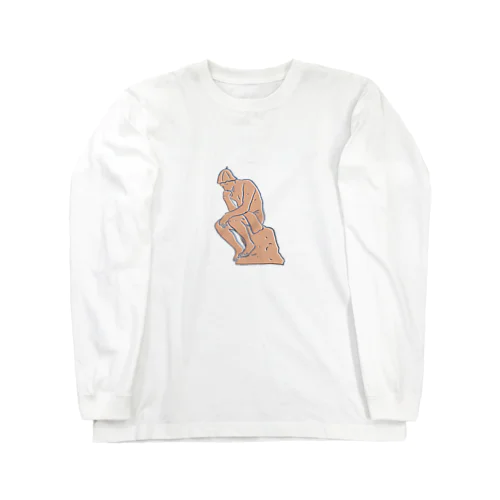 考えるサウナ〜 Long Sleeve T-Shirt