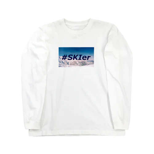 #SKIer /スキーヤー ロングスリーブTシャツ