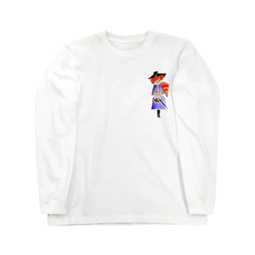 待つ夫人 Long Sleeve T-Shirt