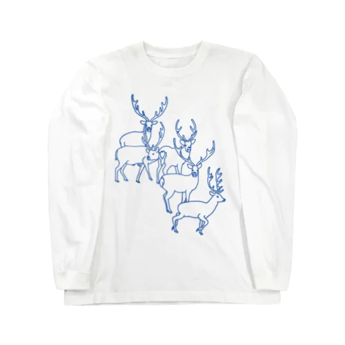 エゾシカ Long Sleeve T-Shirt