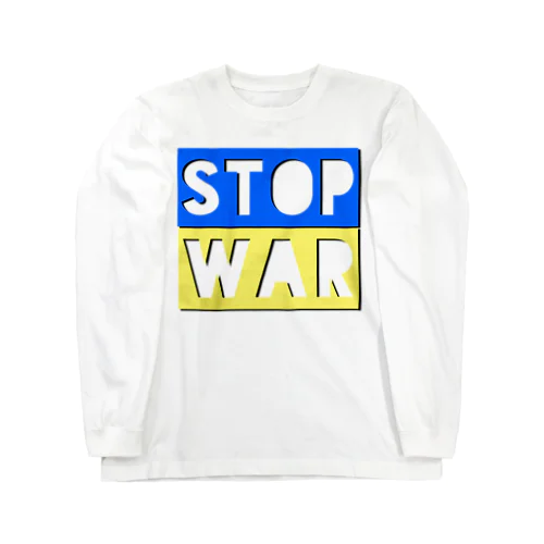 STOP WAR  ロングスリーブTシャツ