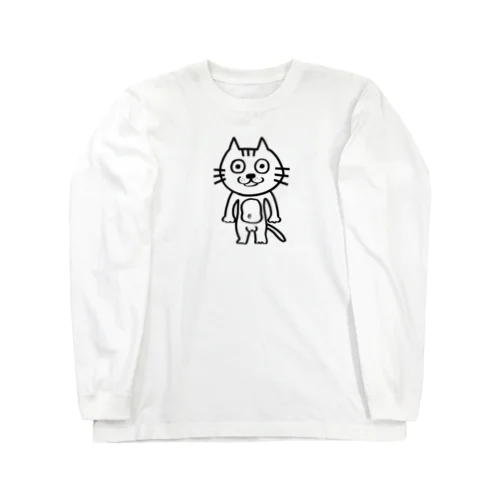 やば猫（小） ロングスリーブTシャツ