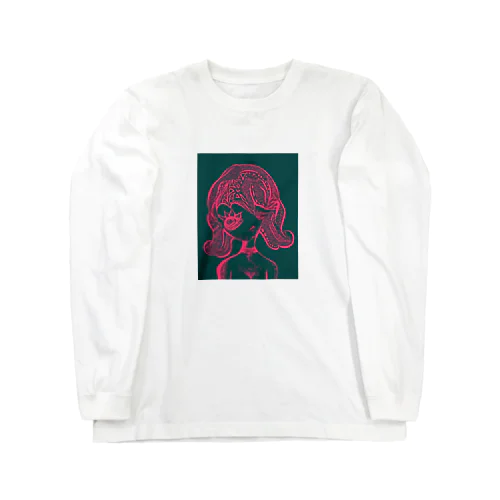 神秘ちゃん【緑】 Long Sleeve T-Shirt