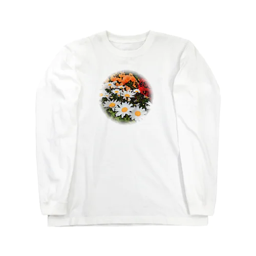 Flower Garden 丸枠ver. Long Sleeve T-Shirt