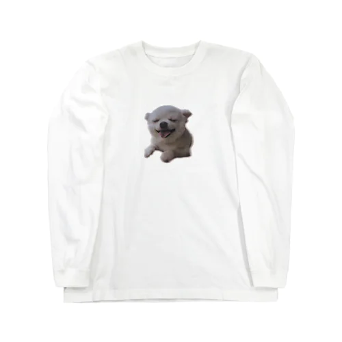 丸めの犬 Long Sleeve T-Shirt