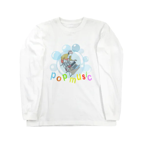 DTM POPMUSIC ロングスリーブTシャツ