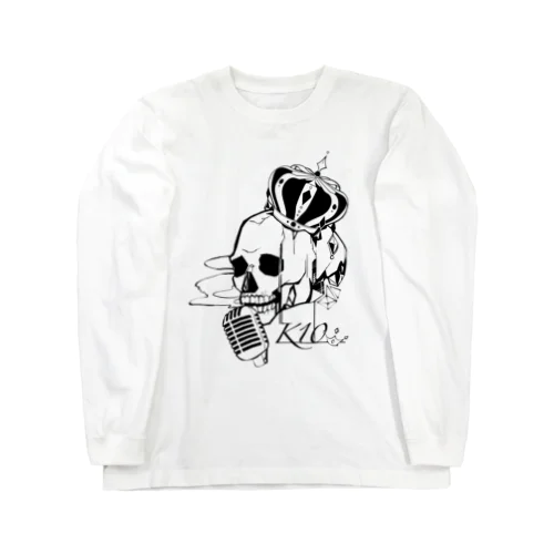 K10スカルロゴ ロンT Long Sleeve T-Shirt