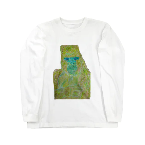 カラフル　ゴリラ Long Sleeve T-Shirt