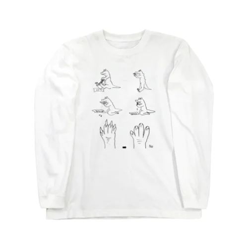 わにくんのつめきり Long Sleeve T-Shirt