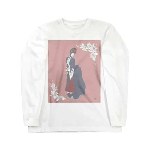 【カメオ】洋装美人 Long Sleeve T-Shirt