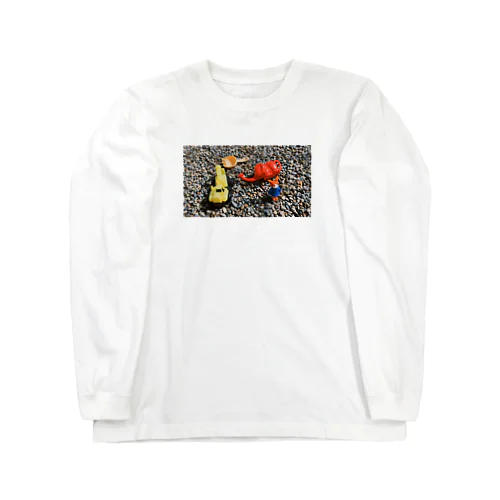 かにちゃんのおさんぽ Long Sleeve T-Shirt