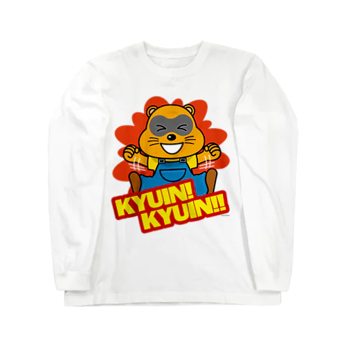 たぬ吉(Type C:全1色) ロングスリーブTシャツ