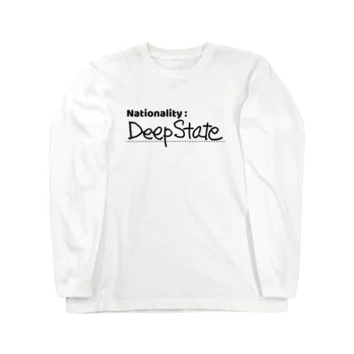 Ntionality: Deep State ロングスリーブTシャツ