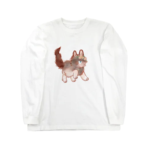 オオカミのウルフル Long Sleeve T-Shirt