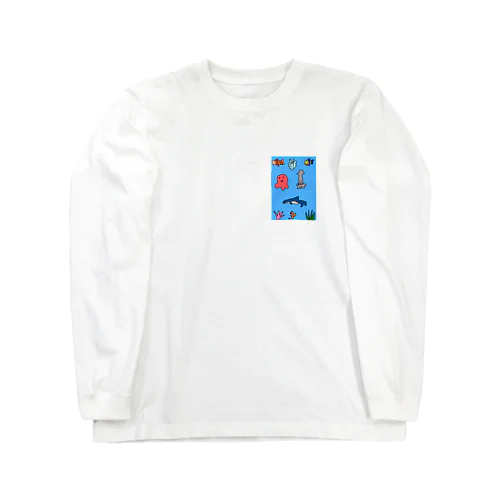 海産物フェア Long Sleeve T-Shirt