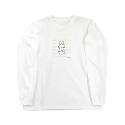 たまごドットからうさぎ誕生？うさぎビッグ！！！ Long Sleeve T-Shirt