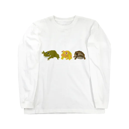 ドットカエル Long Sleeve T-Shirt