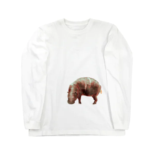 算木崩し × コビトカバ Long Sleeve T-Shirt